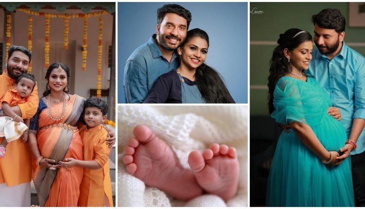 Anuraj and Preena blessed with baby boy