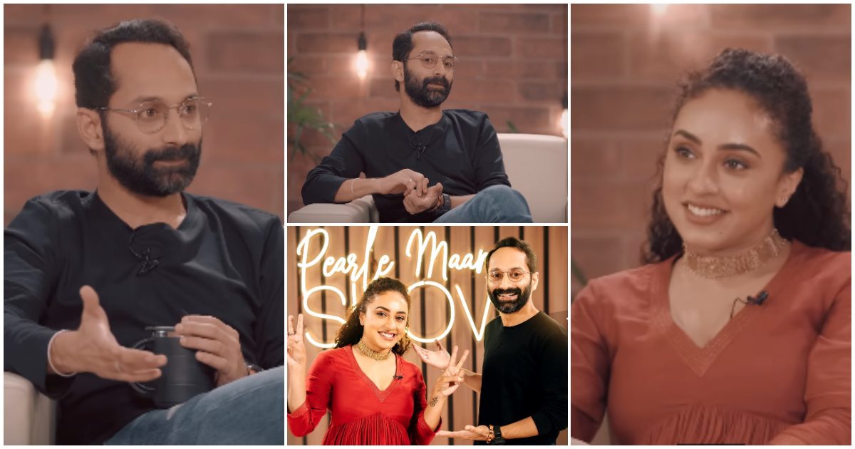 Fahadh Fazil at Pearle Maaney Show