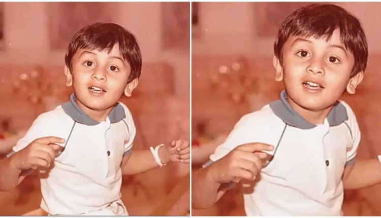 Ranbir Kapoor childhood photo