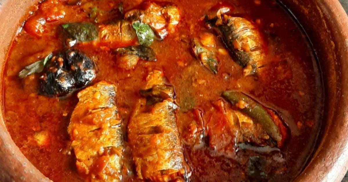 Kerala Style Spicy Sardine Curry