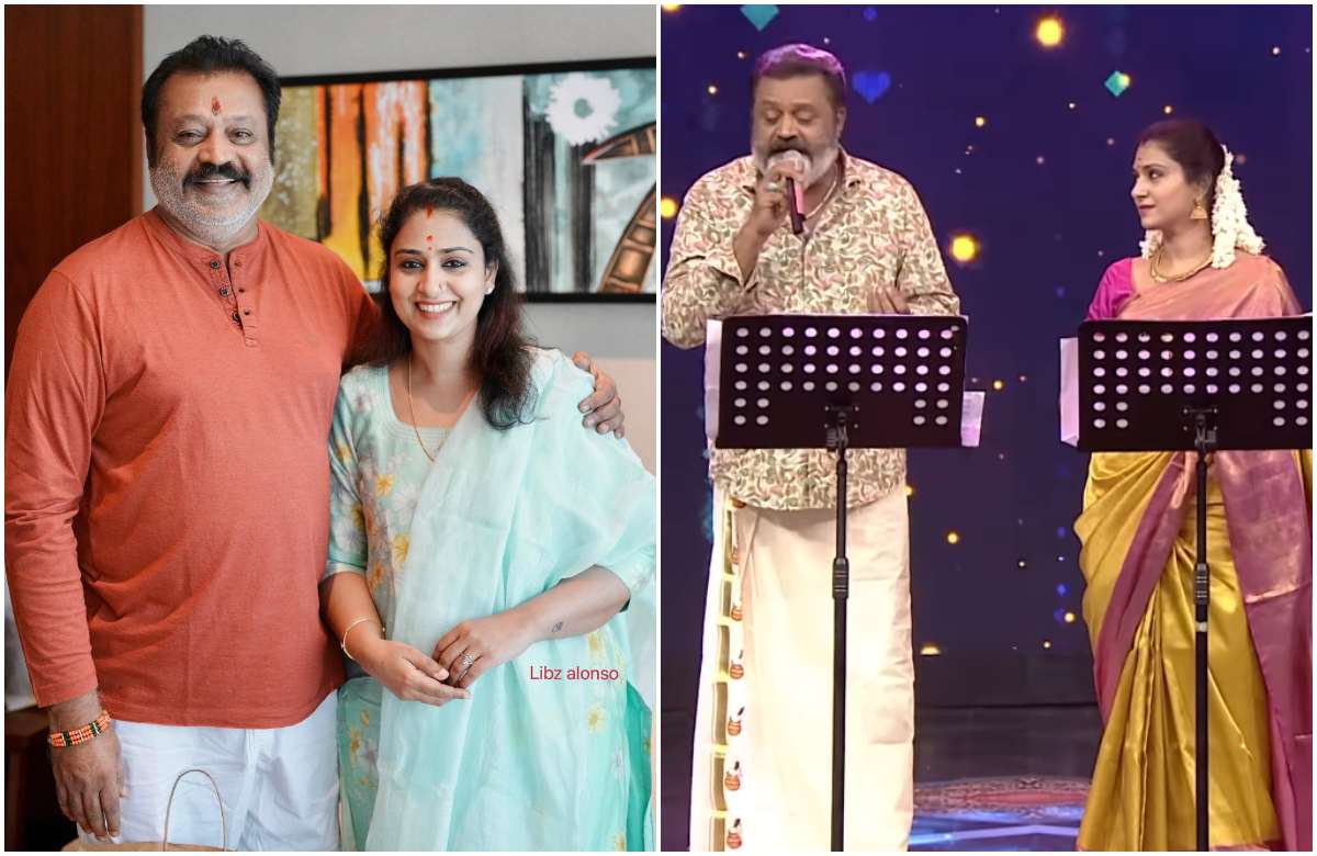 suresh gopi with wife pic 1