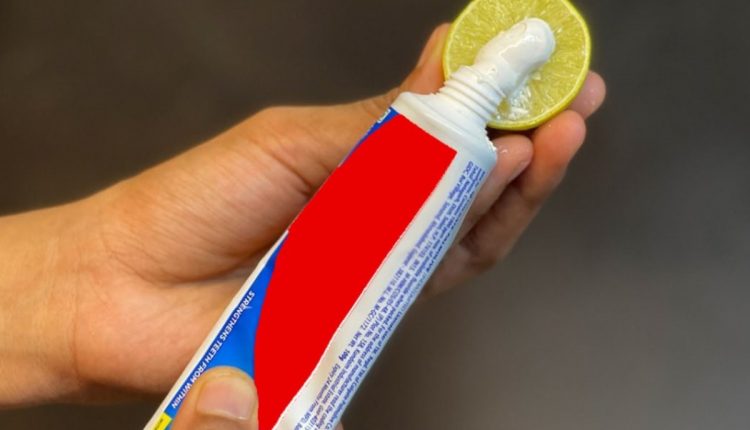 Easy Lemon Paste Cleaning Tip