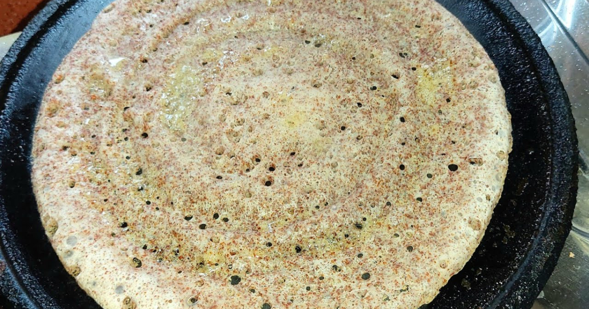 Cripsy Ragi Dosa And Ragi Idli