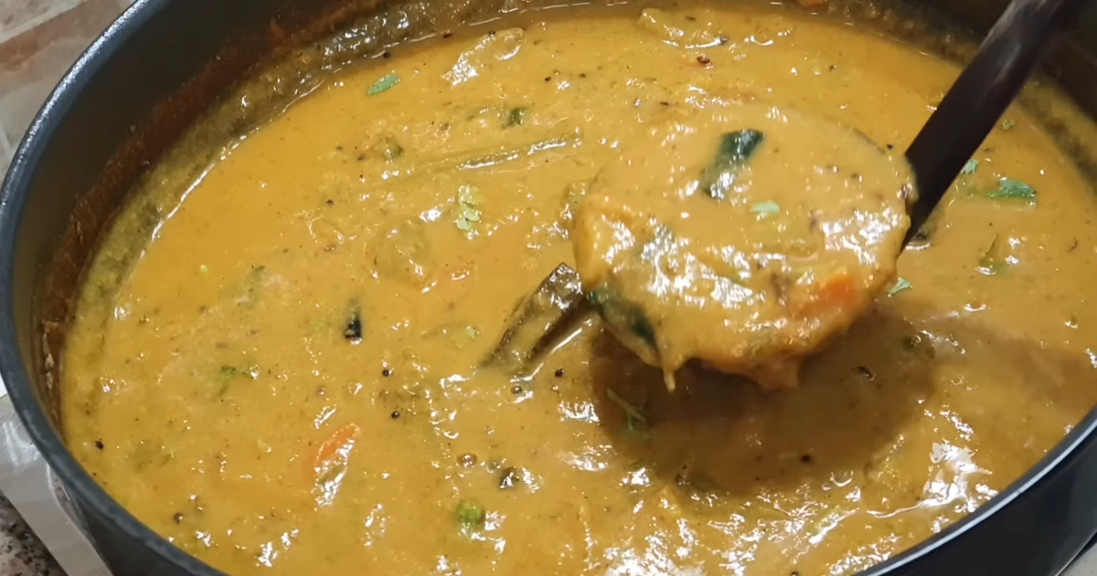 Kerala Special Varutharacha Sambar