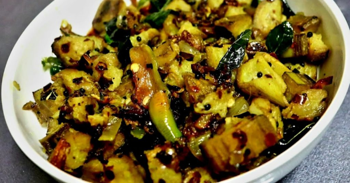 Kerala Style Raw Banana Recipe