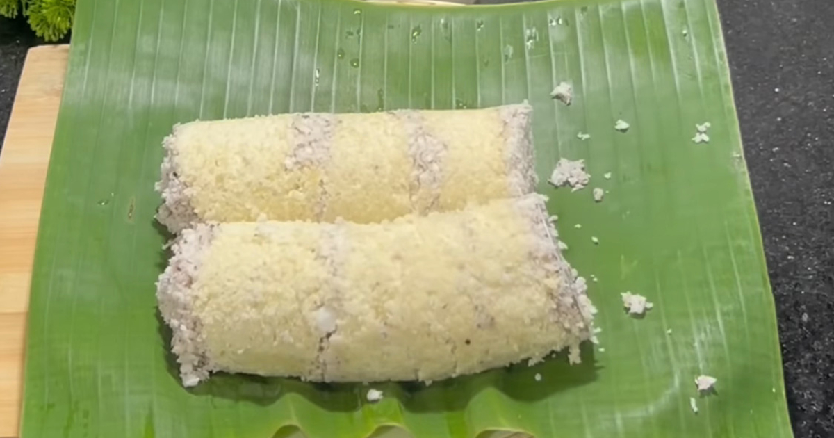 Special Tasty Pacha Chakka Puttu