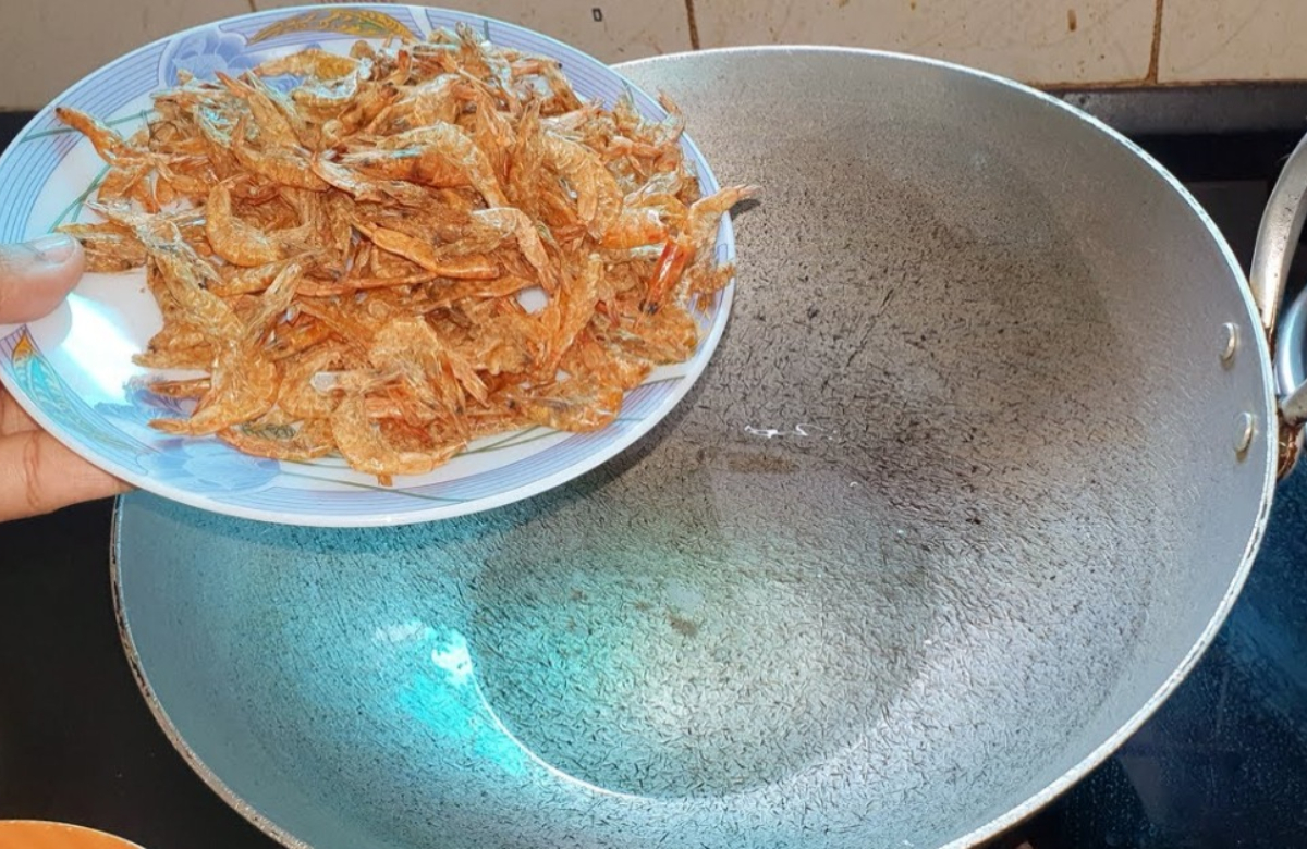 Special Tasty Unakkachemmeen Fry