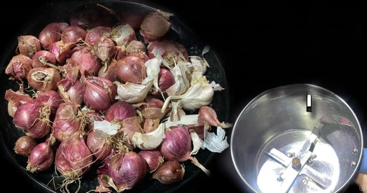 Easy Tip To Clean Shallots And Garlic