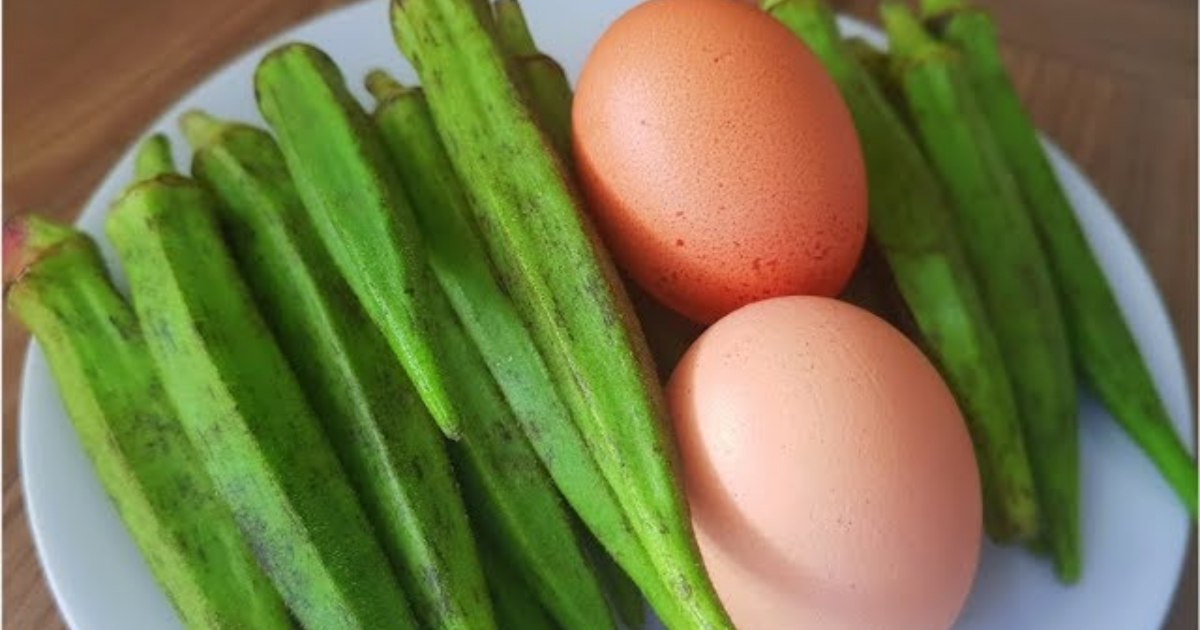 Ladies Finger And Egg Thoran