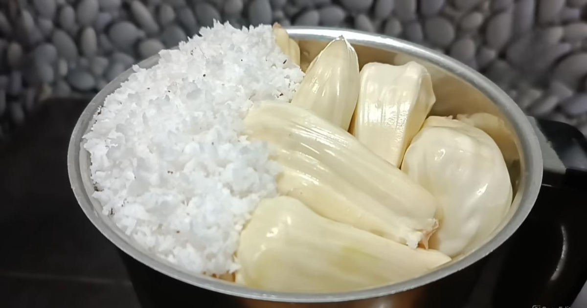 Raw Jackfruit Sweet Snack