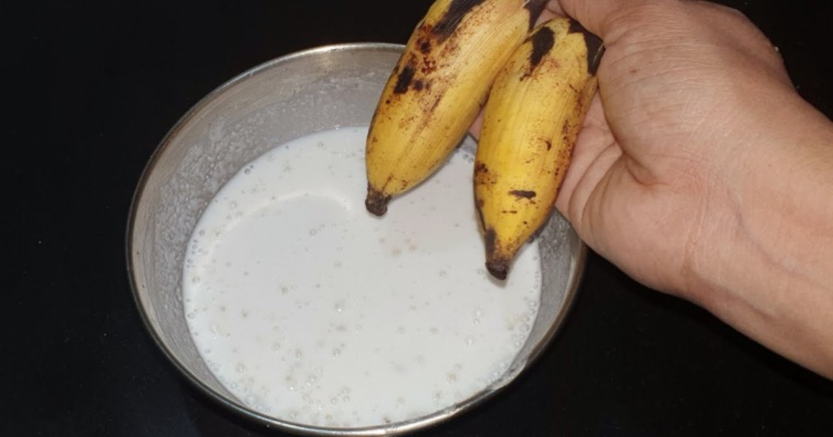 Special Banana And Dosa Batter Snack