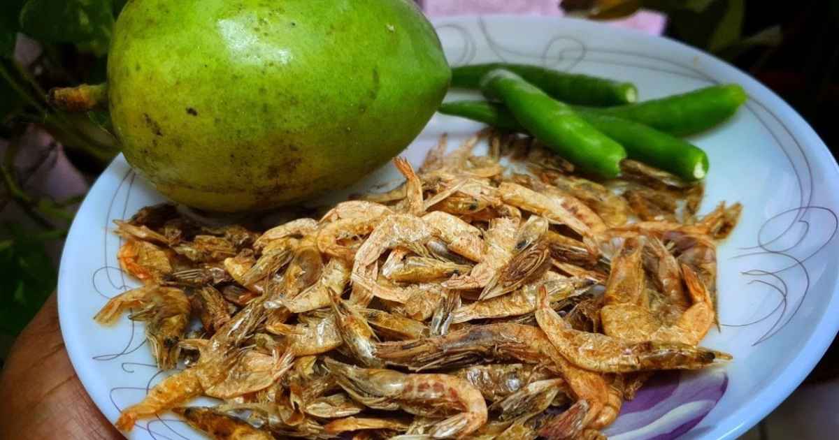 Special Dried Prawns Chammanthi