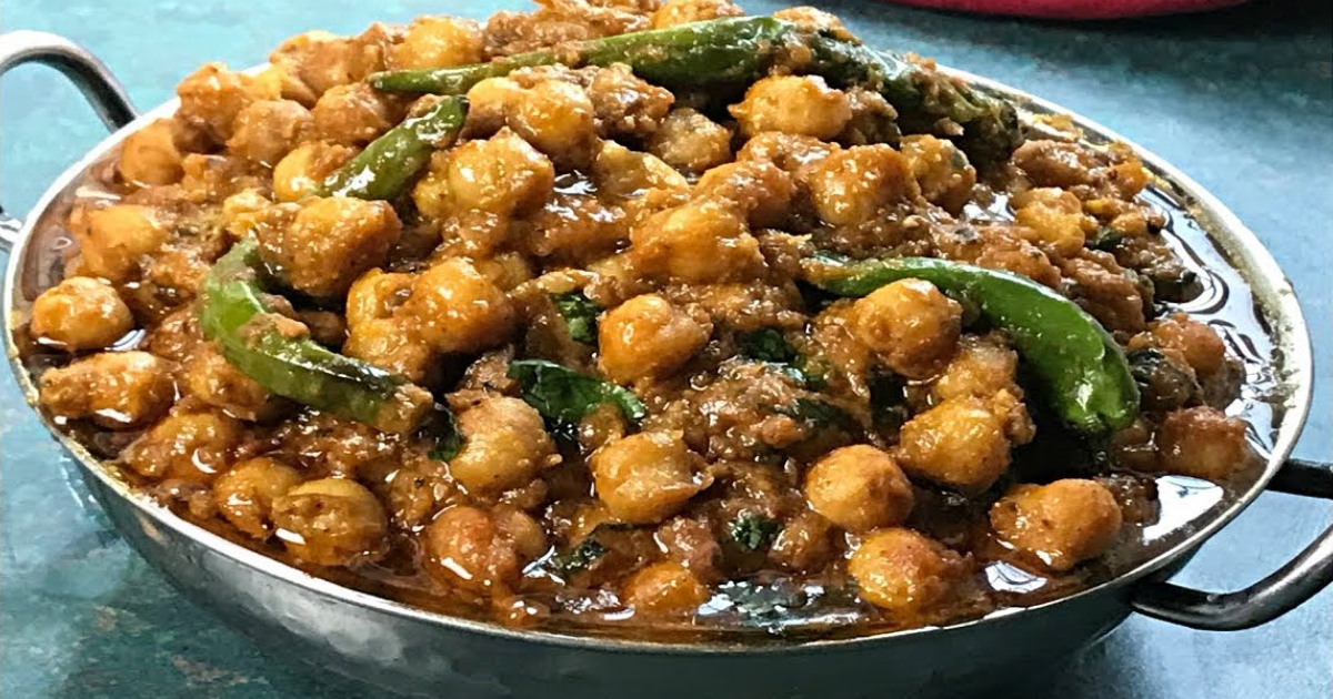 Special Vella Kadala Masala Curry