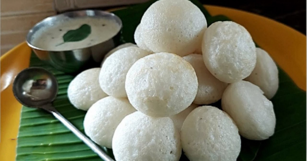 Special Vella Paniyaram And Chutney