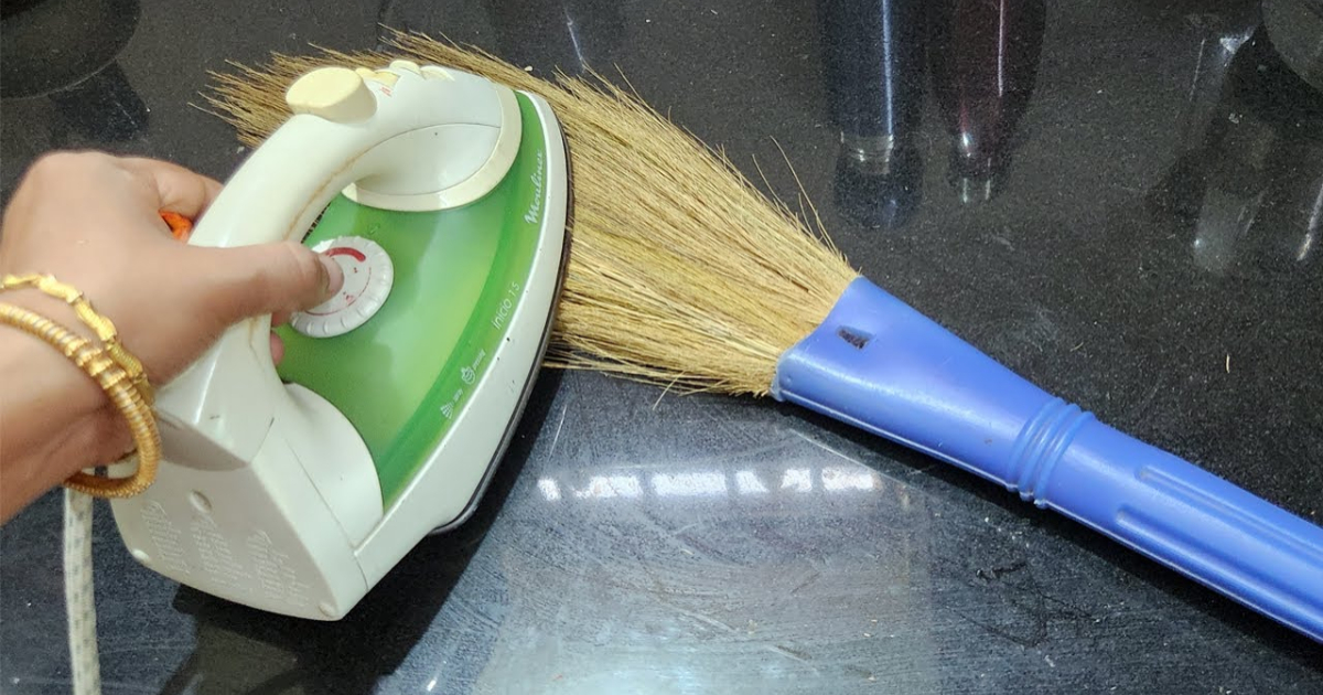 Tips Using Iron Box And Broom