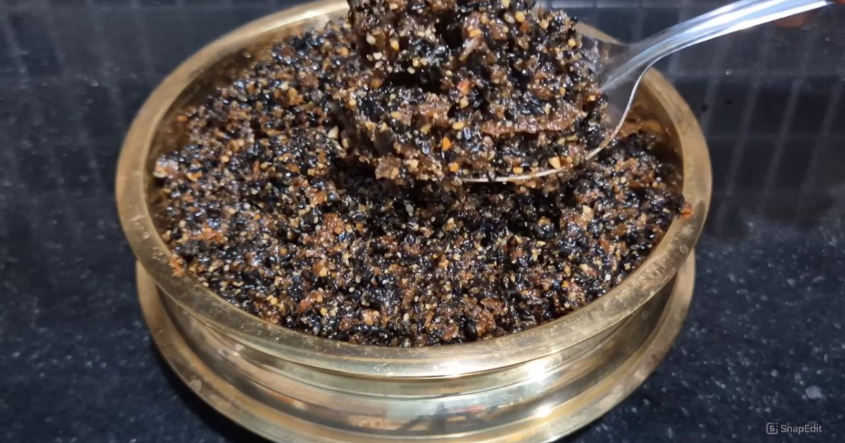 Healthy Sesame And Aval Vilayichathu