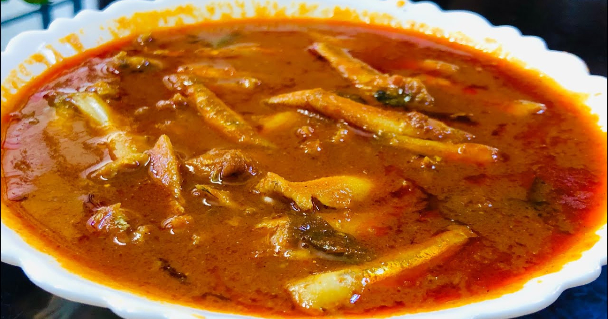 Natholi Meen Mulaku Curry