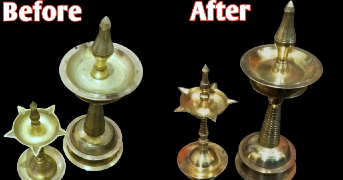 Old Nilavilakku Cleaning Tips