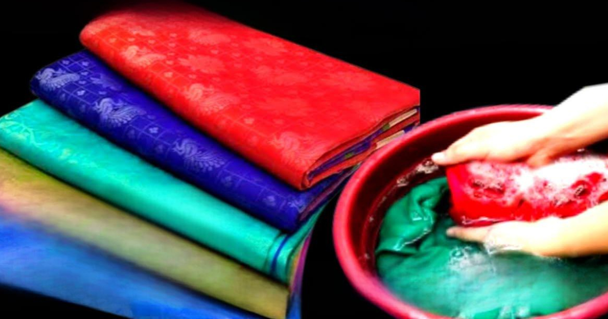 Saree Dry Cleaning At Home Tips