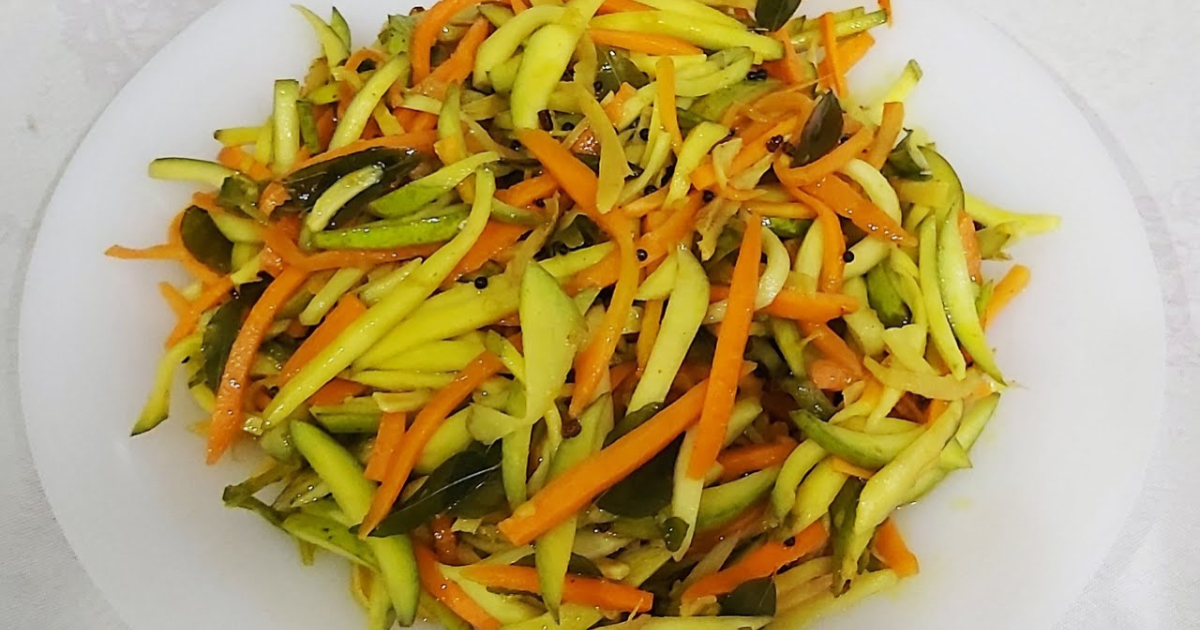 Special Mango Carrot Pickle