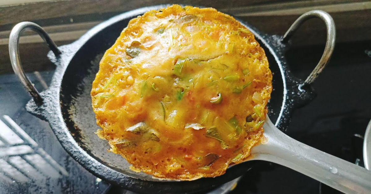 Instant Masala Appam Recipe